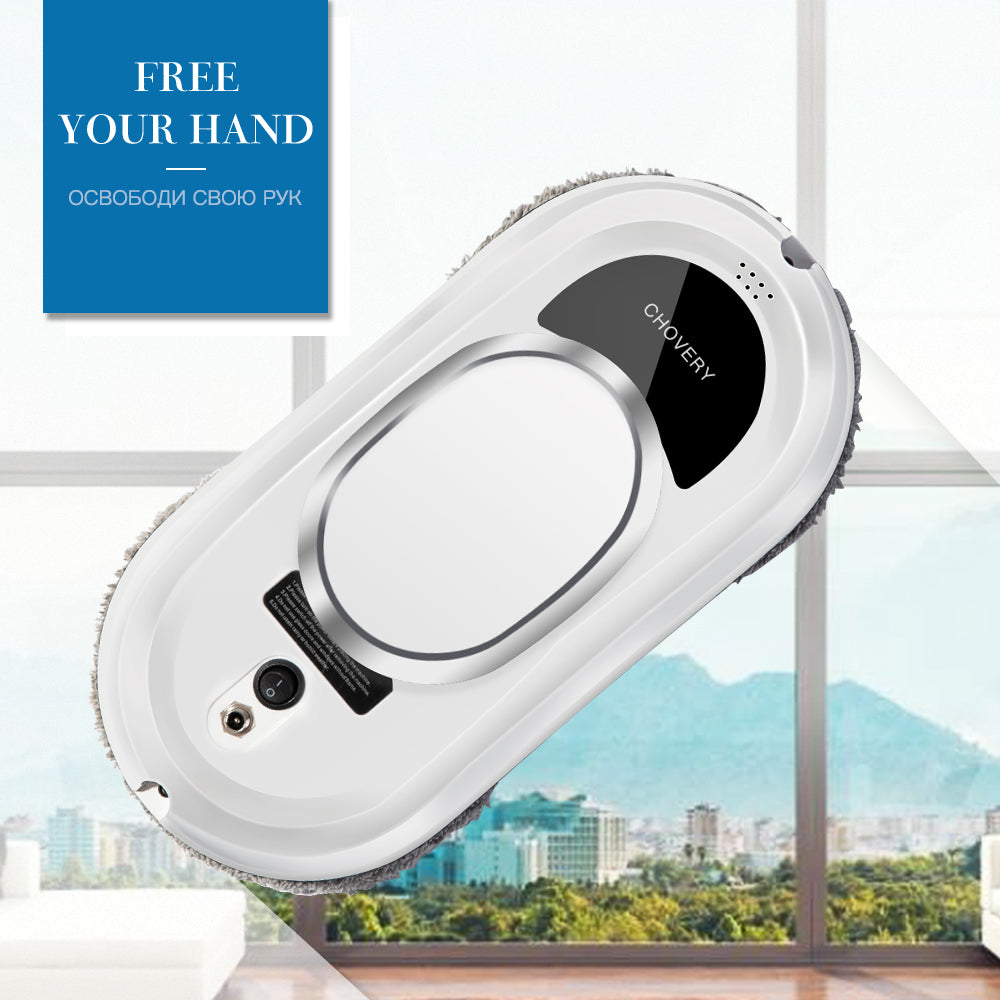 Intelligent Automatic Window Vacuum Cleaner with Remote