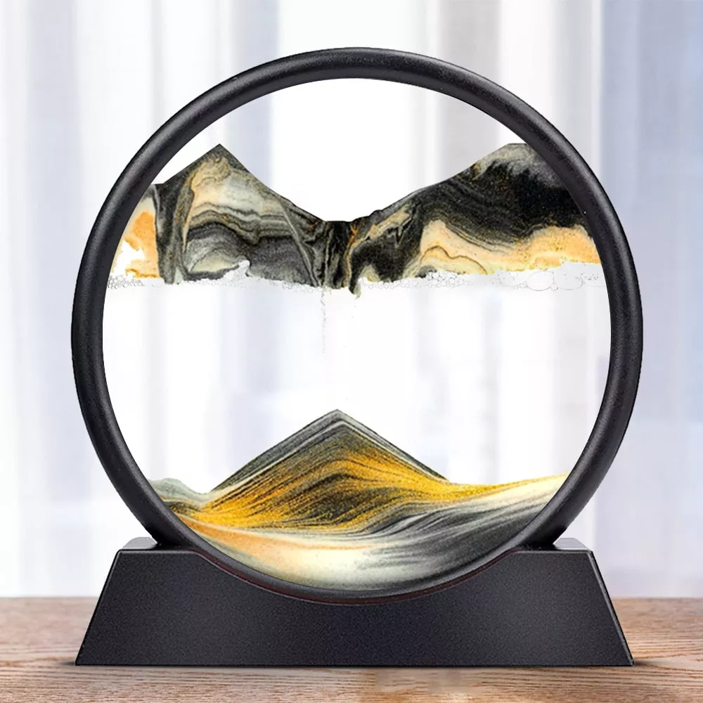 Vibrant Beach Hourglass Sand Clock Timer