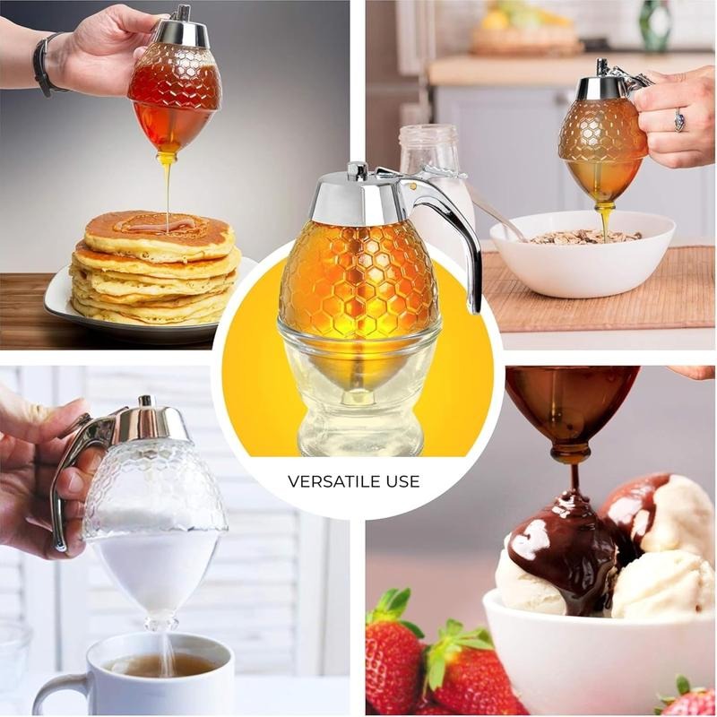 Simple Squeeze Honey Bottle Pourer