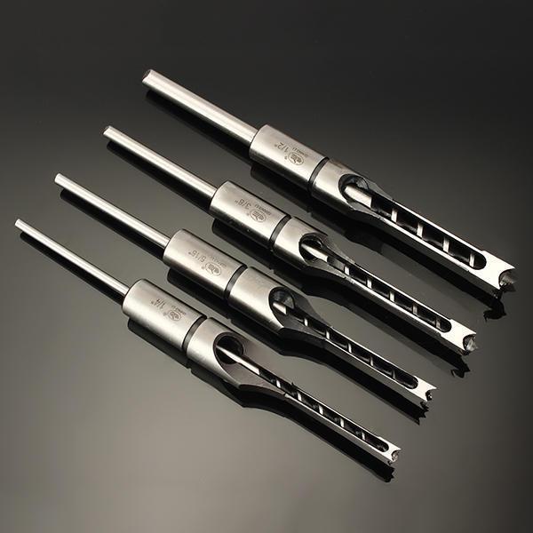 Accurate Square Hole Drill Bit Set