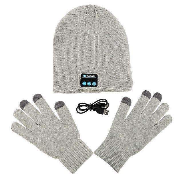 Cozy Bluetooth Beanie with Phone Gloves