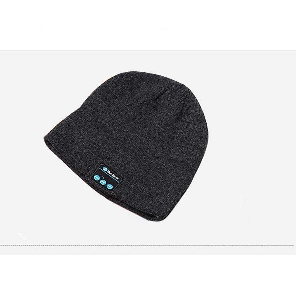 Cozy Winter Hat with Wireless Headphones and Microphone