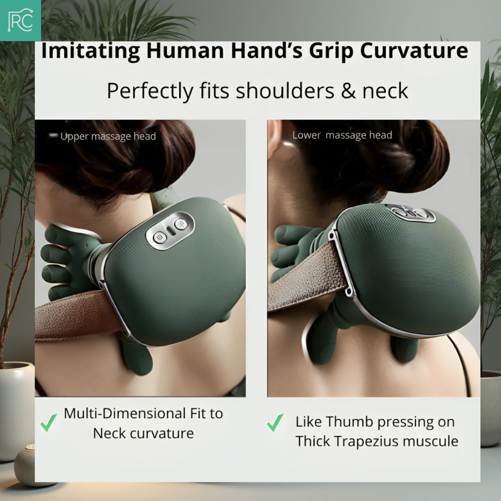 Relaxing Heat Neck Support Pillow