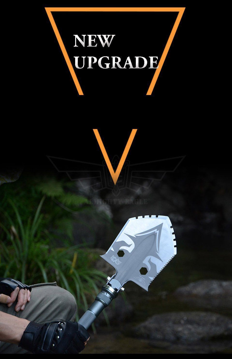 Strong Portable Outdoor Camp Shovel