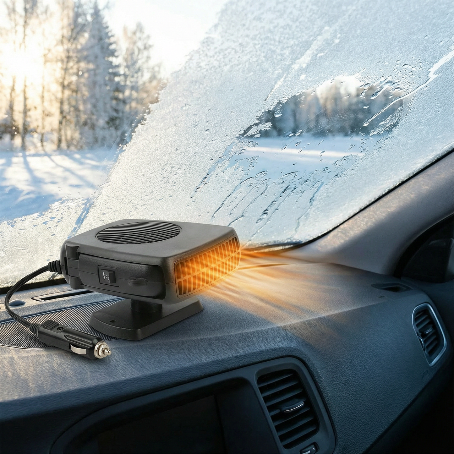 Compact 12V Auto Heating Defroster