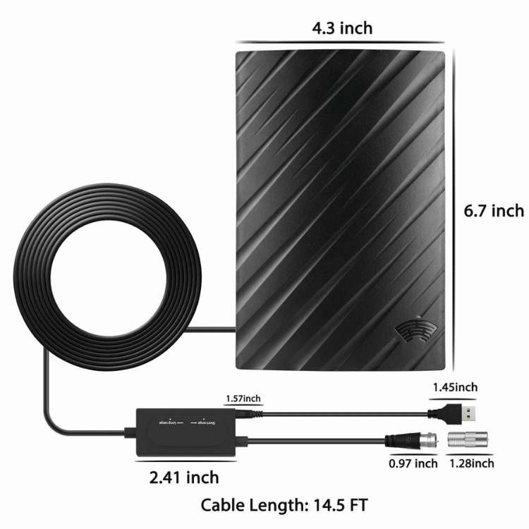 Best 4K Indoor TV Antenna with Long Range and Easy Setup