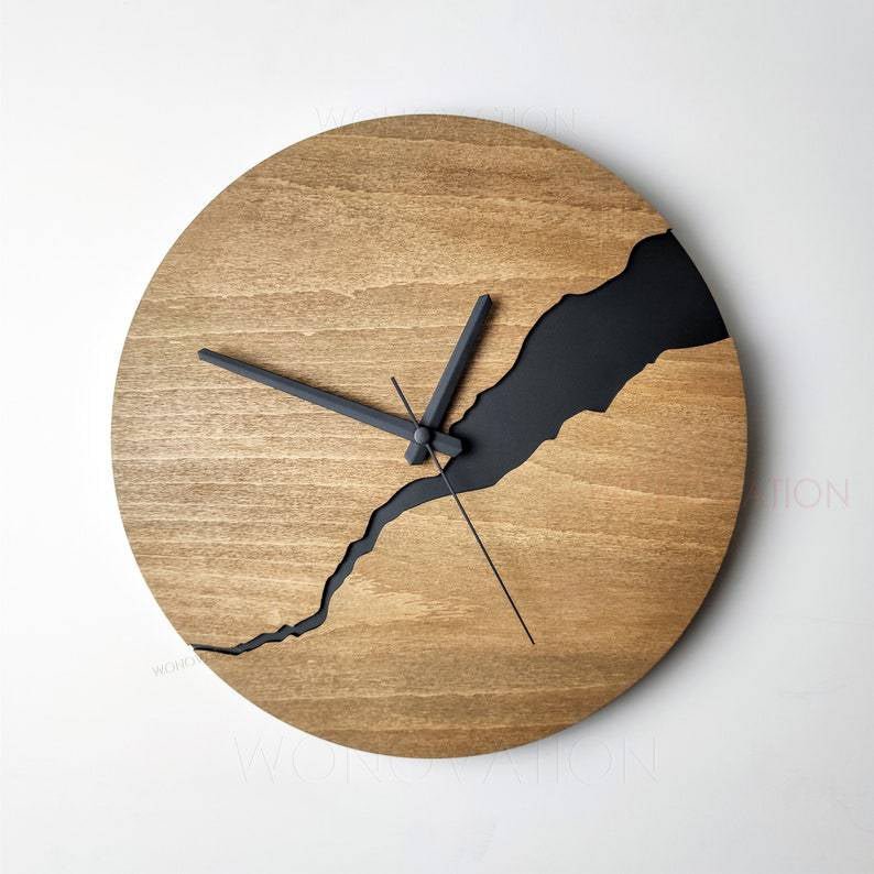 Big Wooden Decorative Wall Clock
