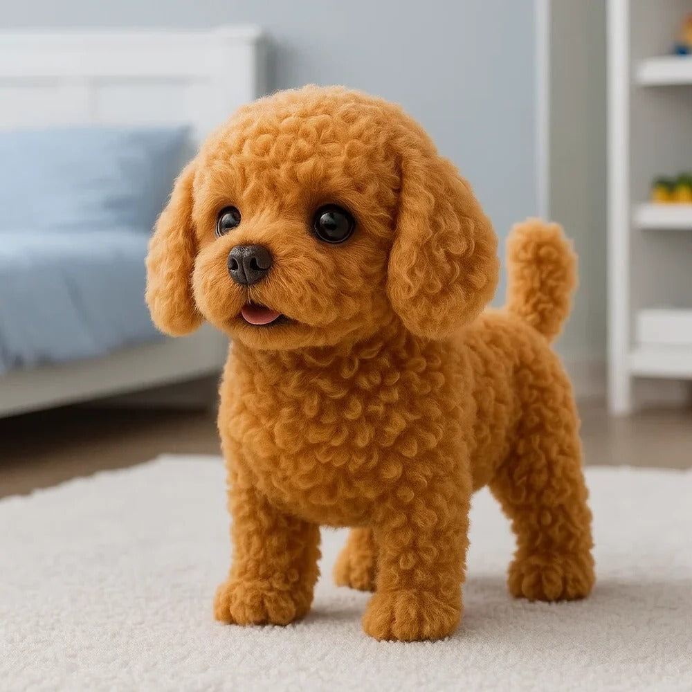 Cuddly Animated Puppy Soft Toy
