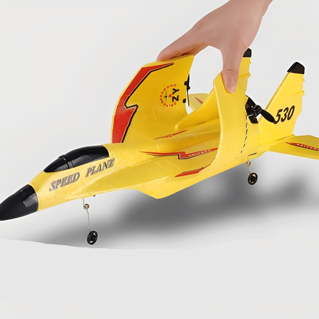 Durable Foam RC Airplane - 2.4G Radio Control Jet with Lights