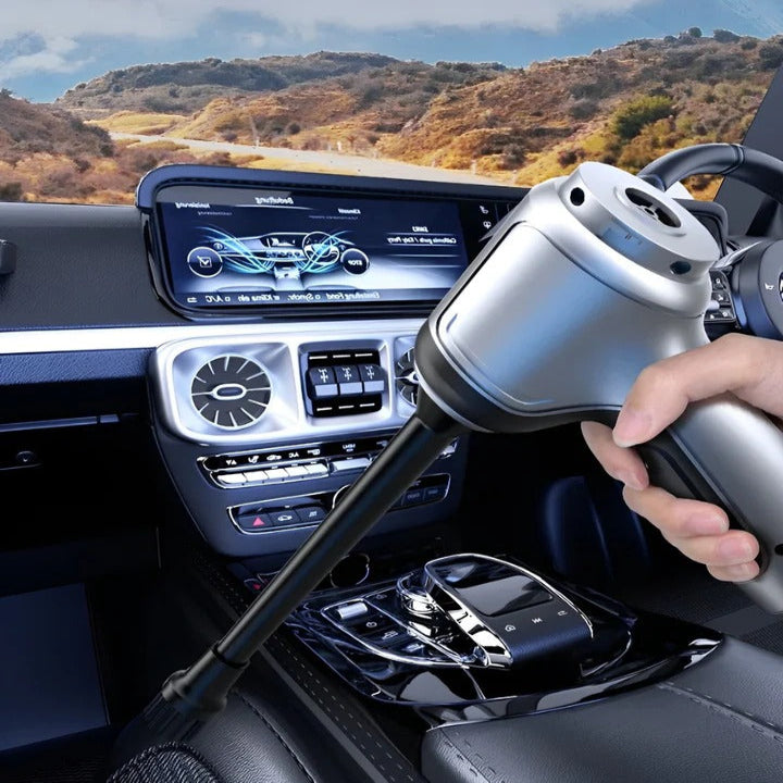 Portable Handheld Auto Vacuum for Car Interior - Luxicro