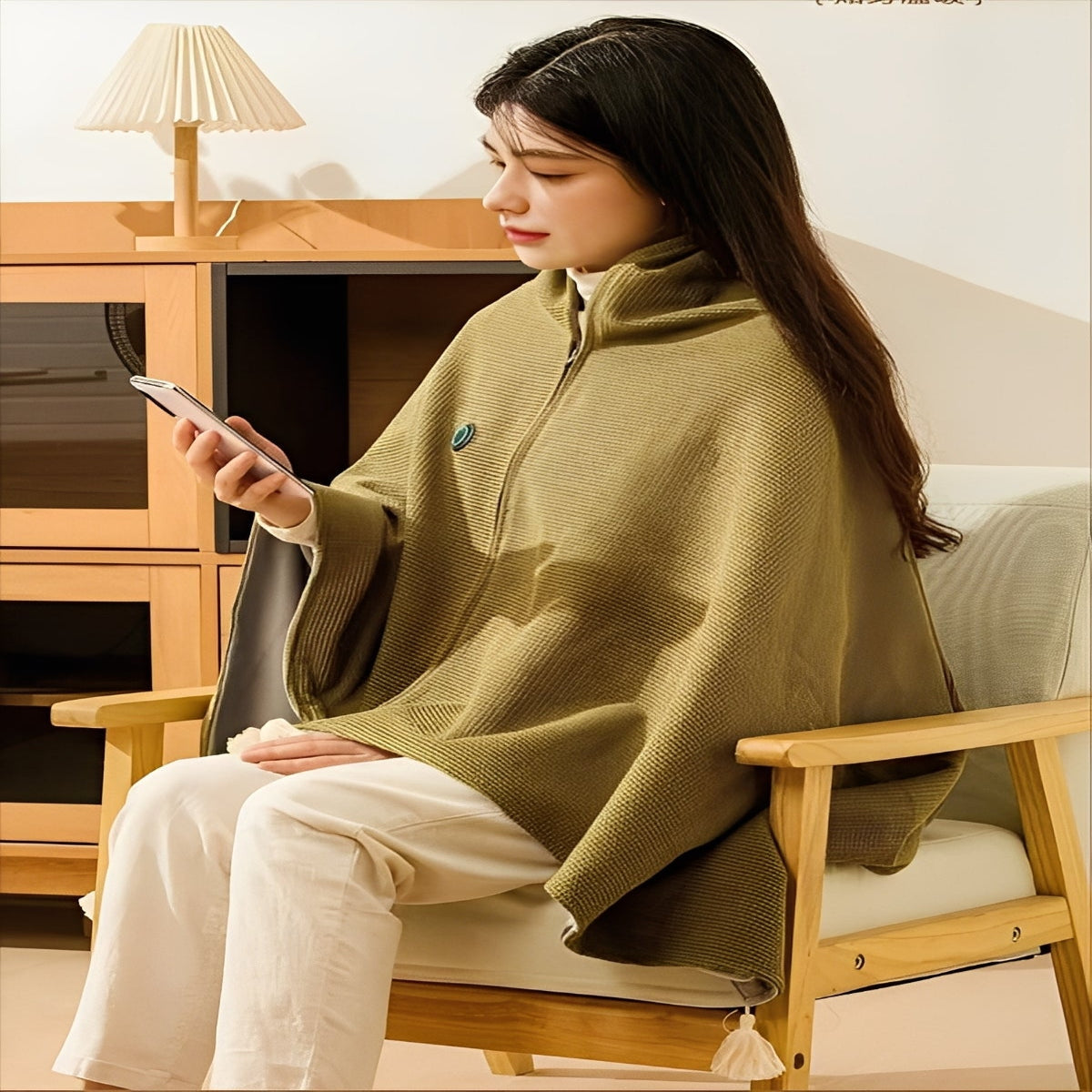 Cozy Electric Wrap for Home and Office Use