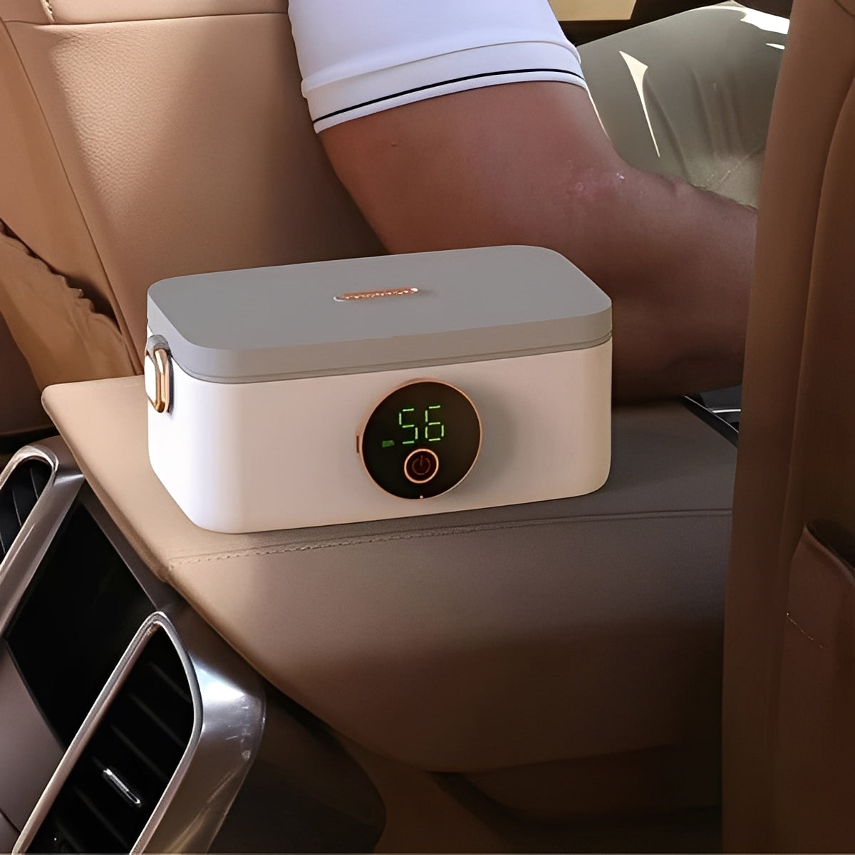 Portable Insulated Heating Lunch Box for Food - Luxicro
