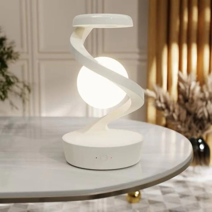 Smart Table Lamp with Touchless Control and USB Charger