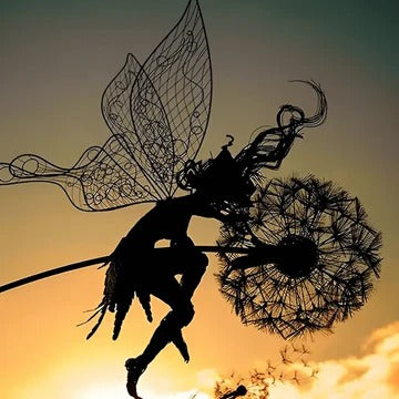 Colorful Garden Fairy Statue Decoration
