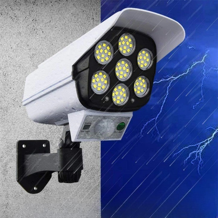Wireless Dummy Security Camera with Red LED - Luxicro