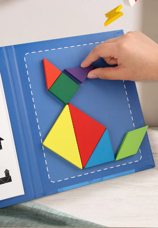 Educational Magnetic Activity Book for Children