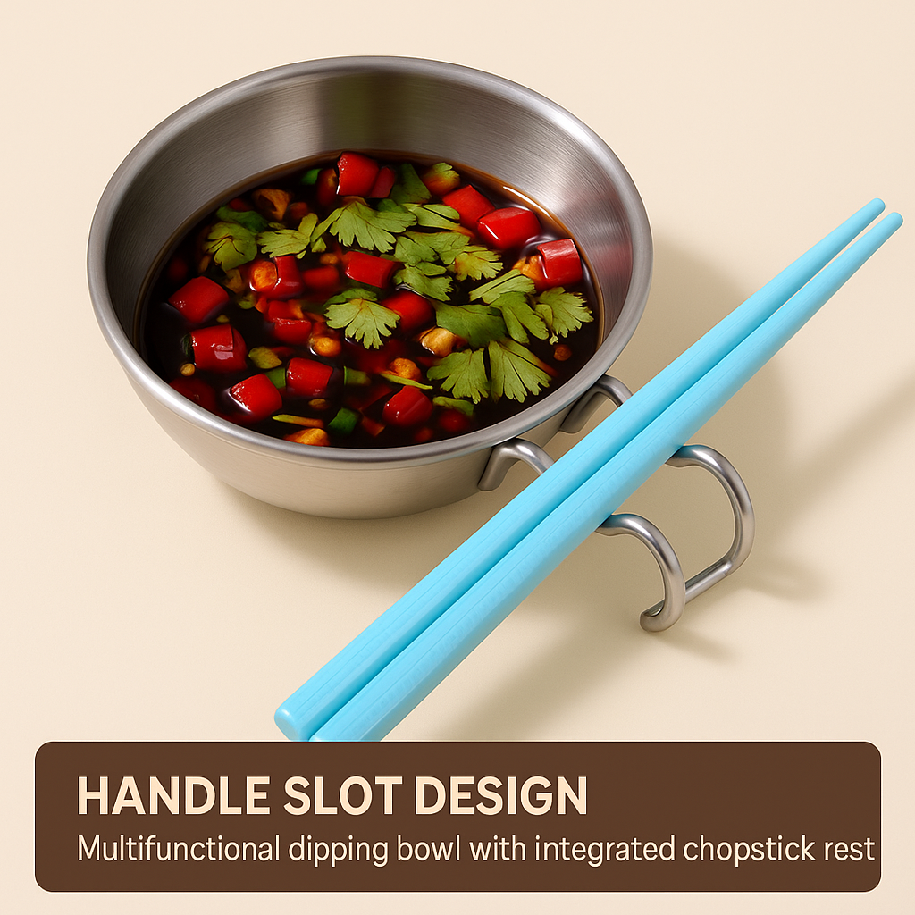 Mini Stainless Steel Snack Dip Bowl