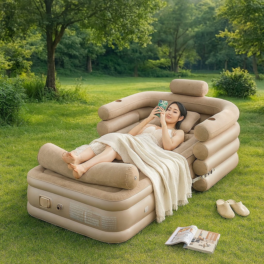 Inflatable Outdoor Patio Furniture Sofa Set - Luxicro