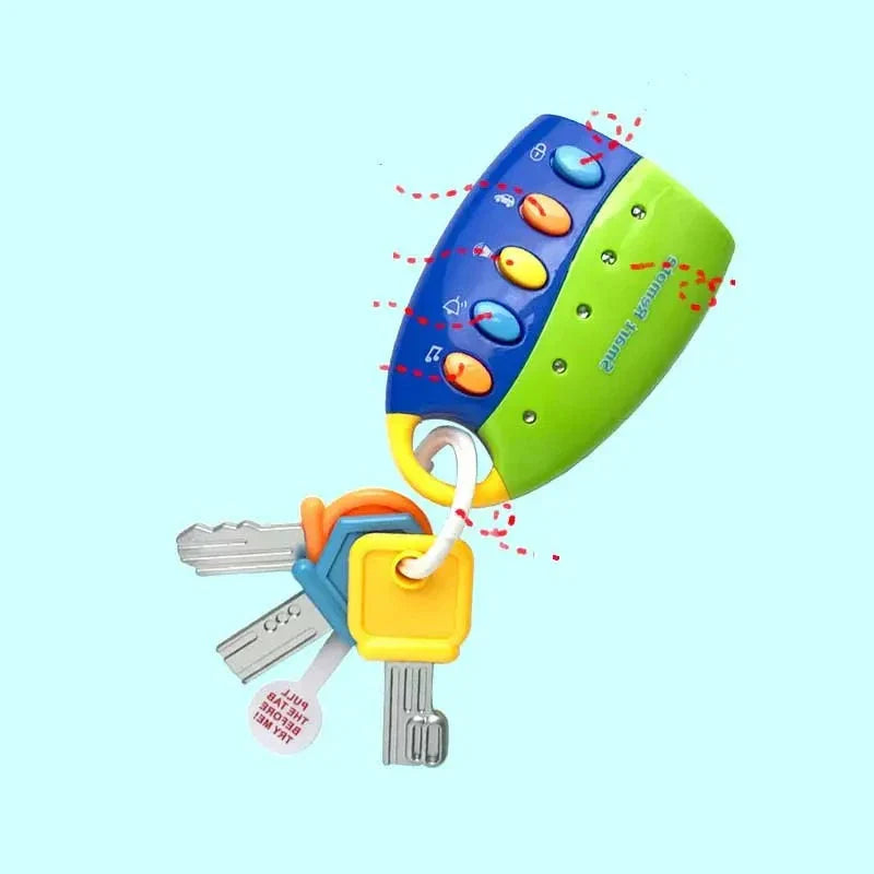 Bright Musical Baby Keychain