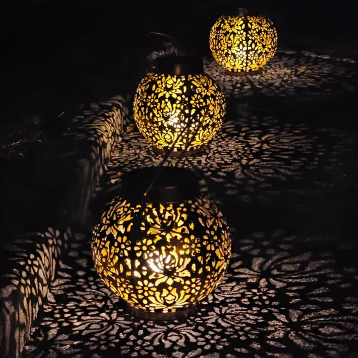 Weatherproof Garden Solar Pendant Light