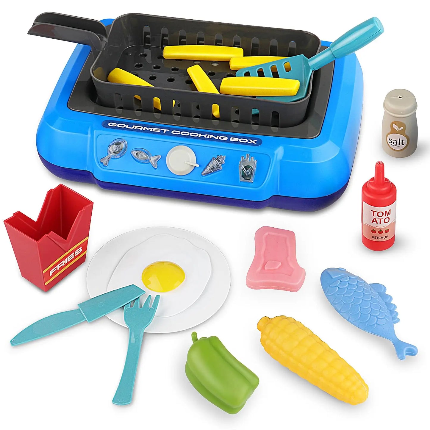 Delicious Fun Kids Play Kitchen Set