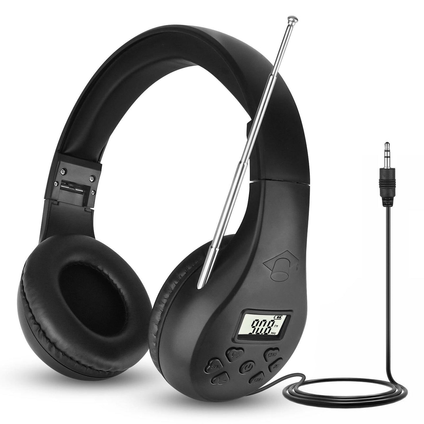 Wireless Bluetooth Headphones With FM Radio - Luxicro