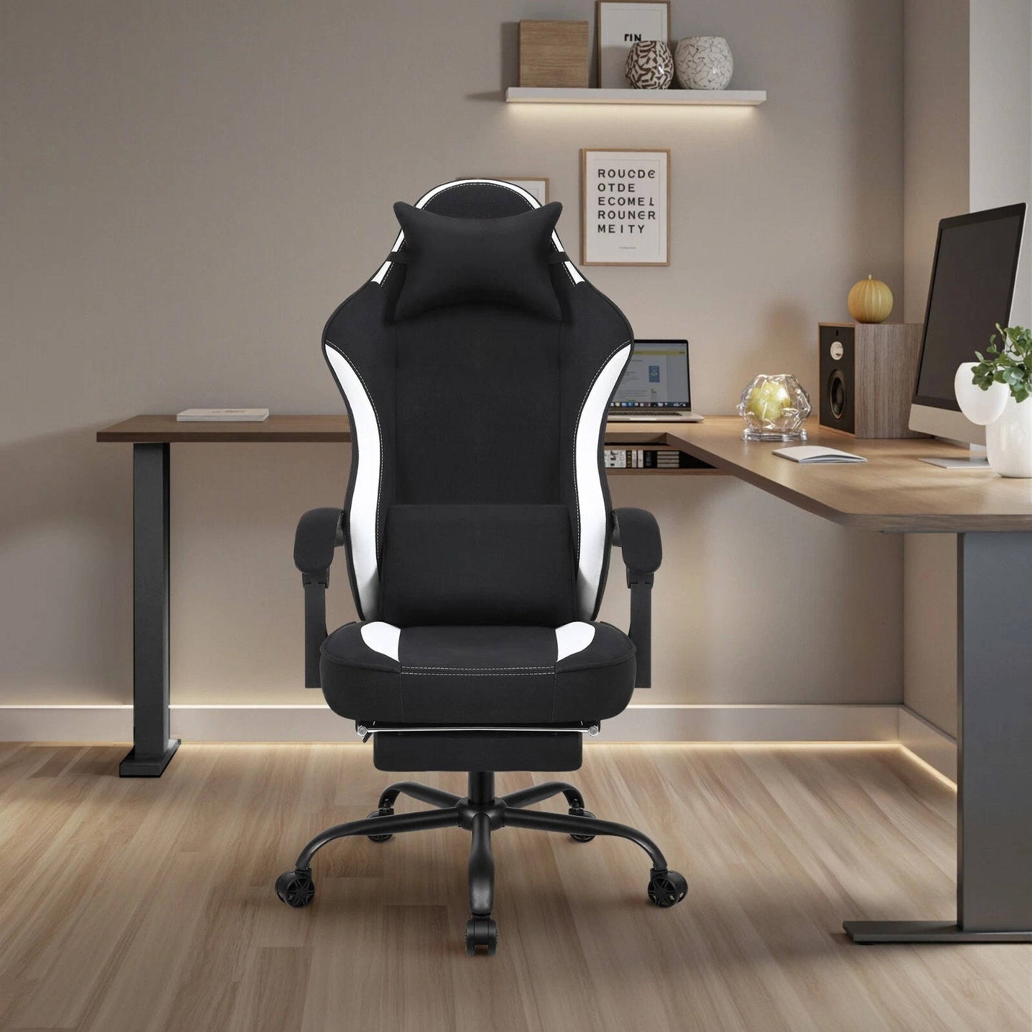 Comfortable Gaming Recliner With Footrest