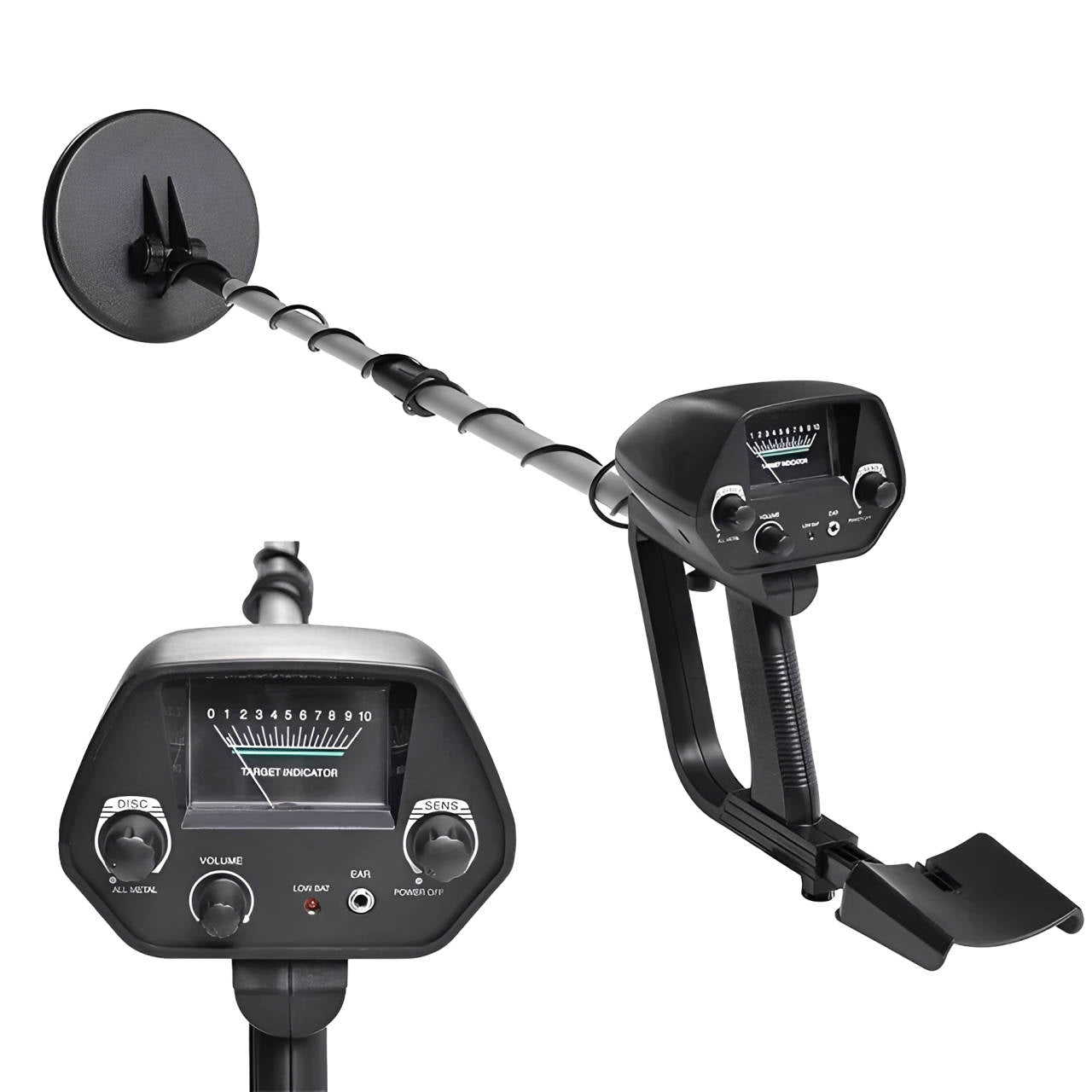 Accurate Gold Metal Detector for Treasure Hunting - Luxicro