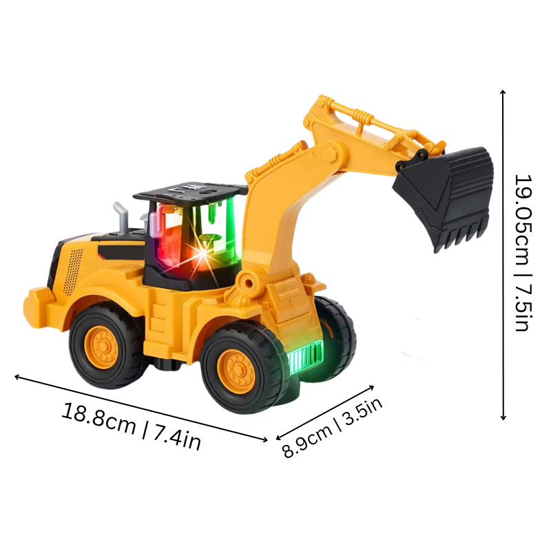 Cool Toy Truck with Flashing Lights and Music