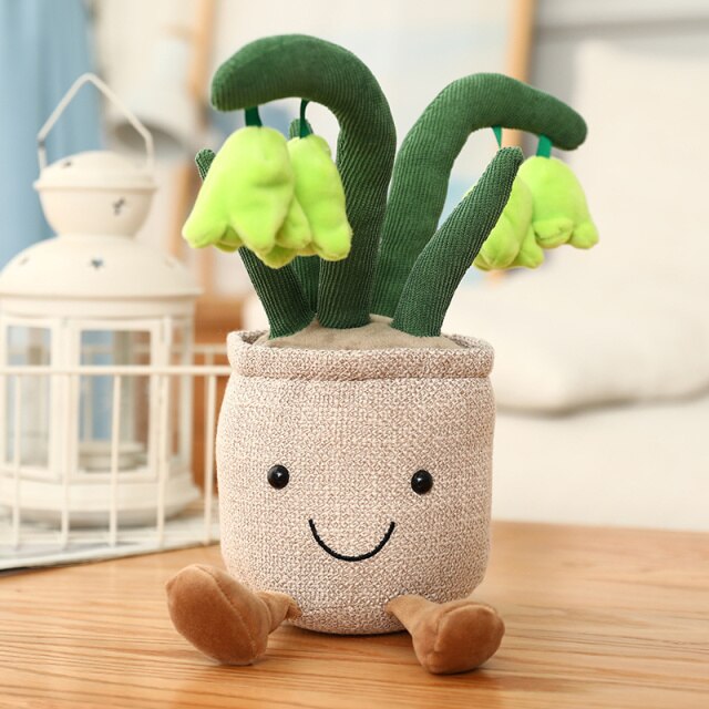 Adorable Floral Teddy Planter