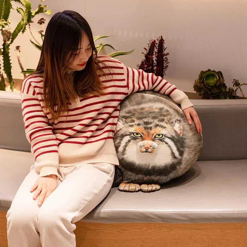 Adorable Pallas Cat Plush Toy