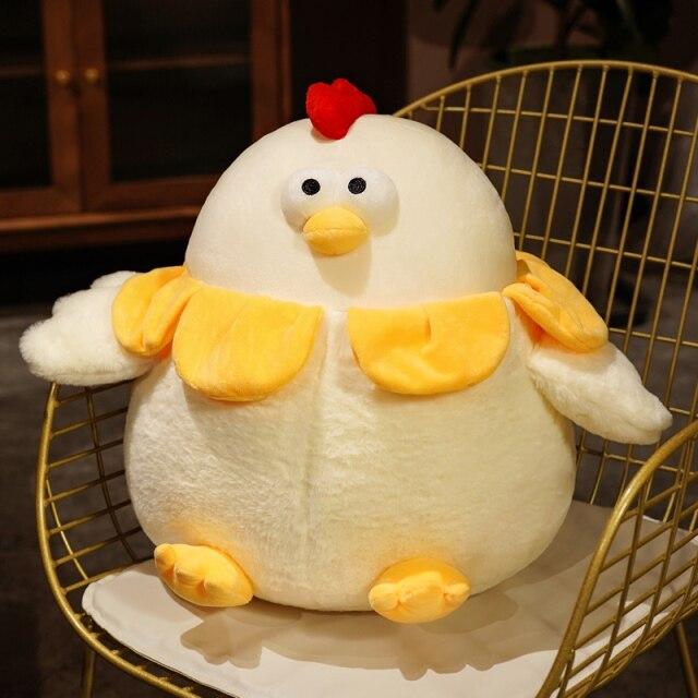 Cuddly Fat Chicken Soft Toy