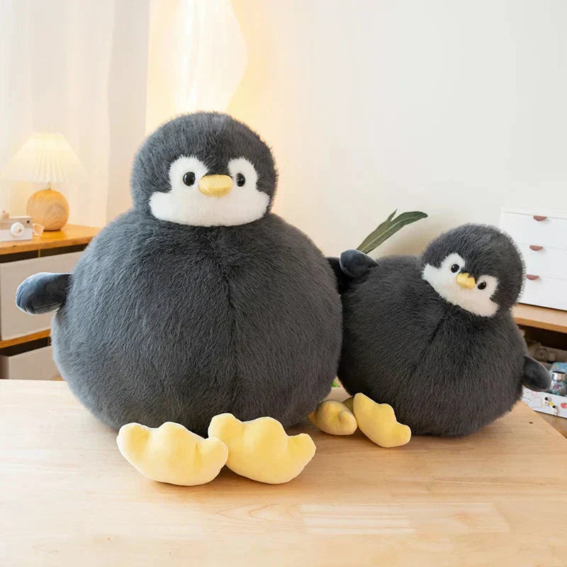 Cute Round Plush Penguin Toy