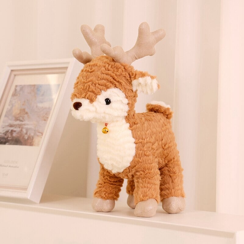 Cuddly Holiday Reindeer Stuffed Animal Toy