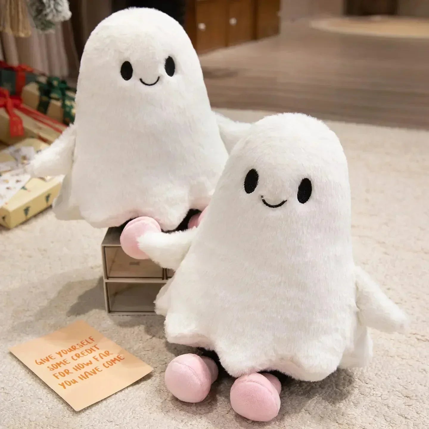 Adorable Friendly Plush Ghost Toy
