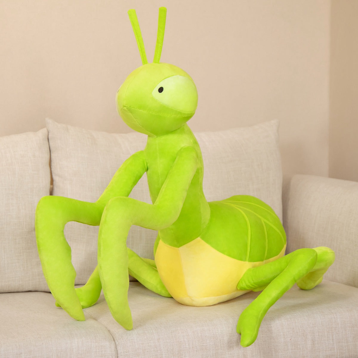 Adorable Large Praying Mantis Plush Toy
