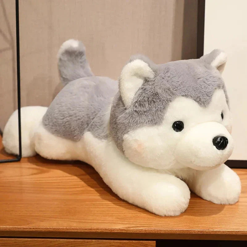 Adorable Cuddly Husky Stuffed Toy