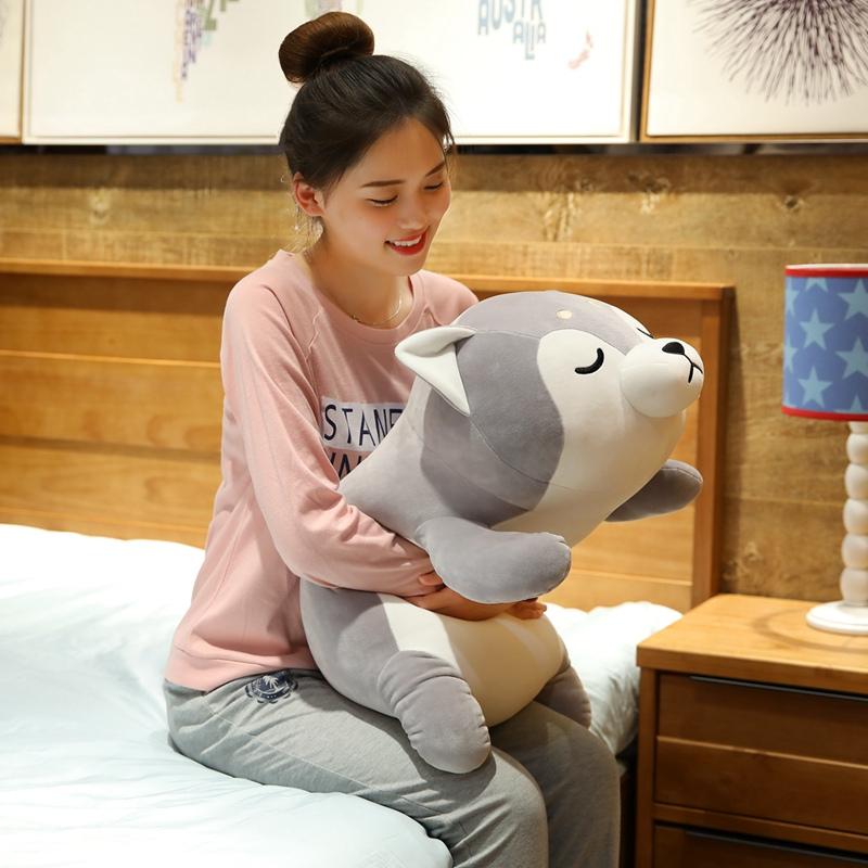 Snuggly Husky Soft Plush Toy