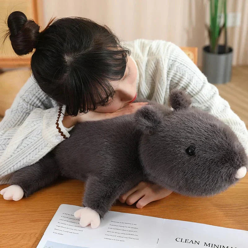 Adorable Plush Rat Soft Toy
