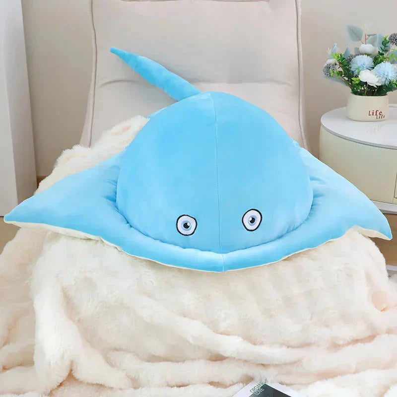Vibrant Cuddly Manta Plush Toys