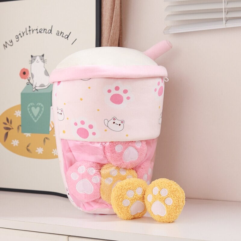 Adorable Bubble Tea Plush Toy