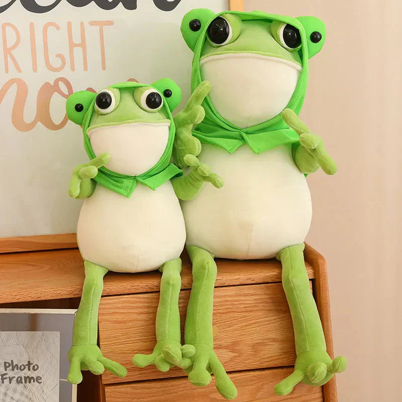 Adorable Frog Soft Stuffed Animal Toy