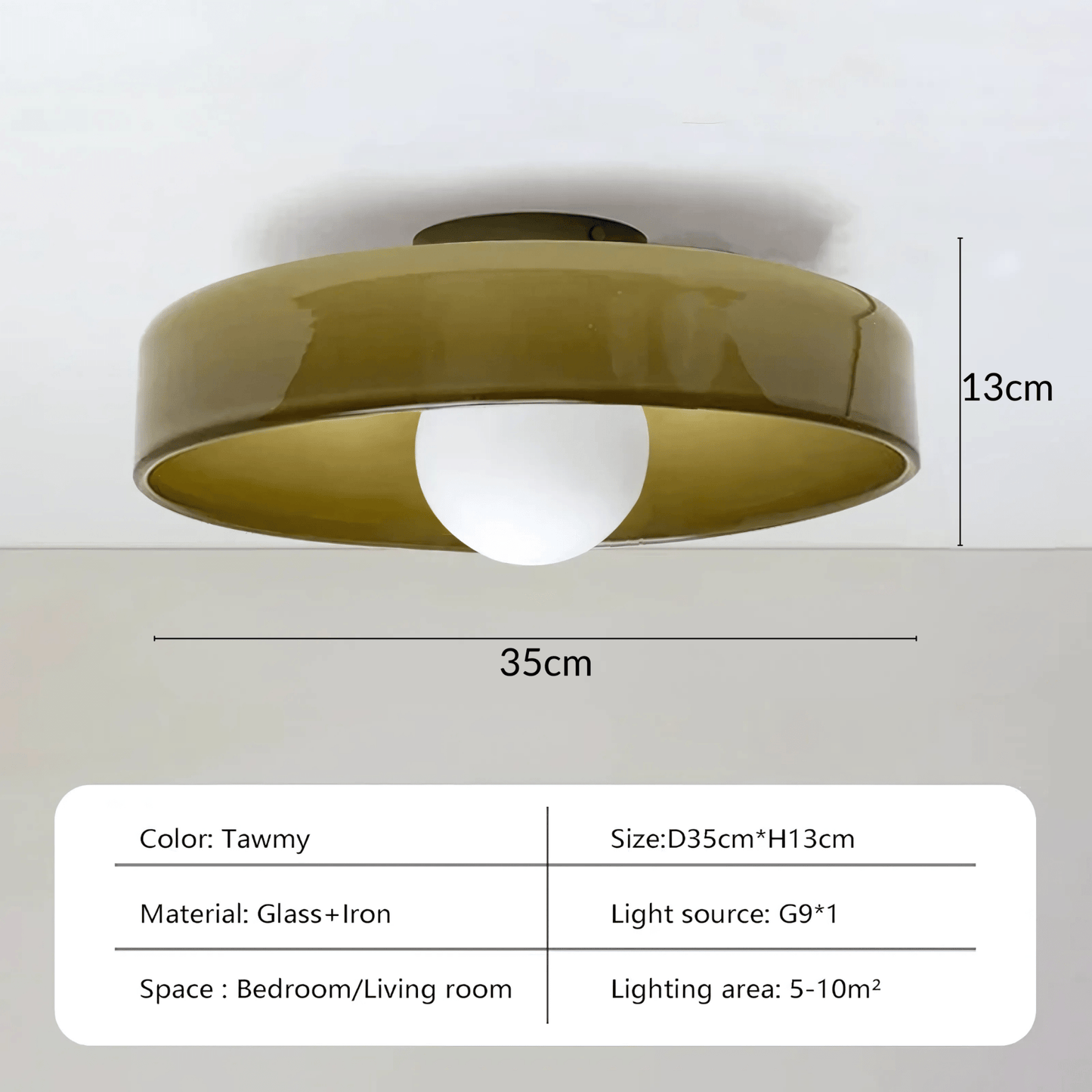 Modern Round Ceiling Lamp Adjustable Wall Light