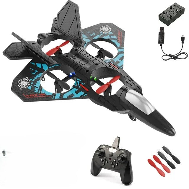 Crash Resistant RC Stunt Airplane Toy - Luxicro