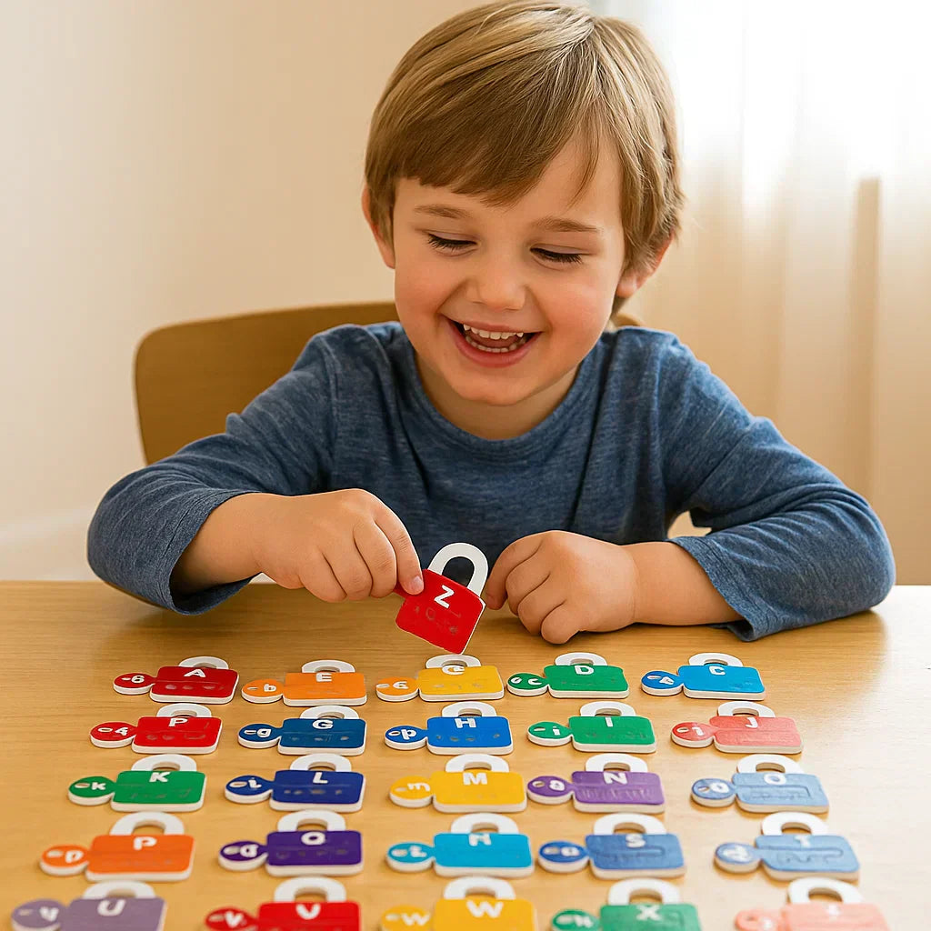 Interactive Kids Locks and Keys Play Set