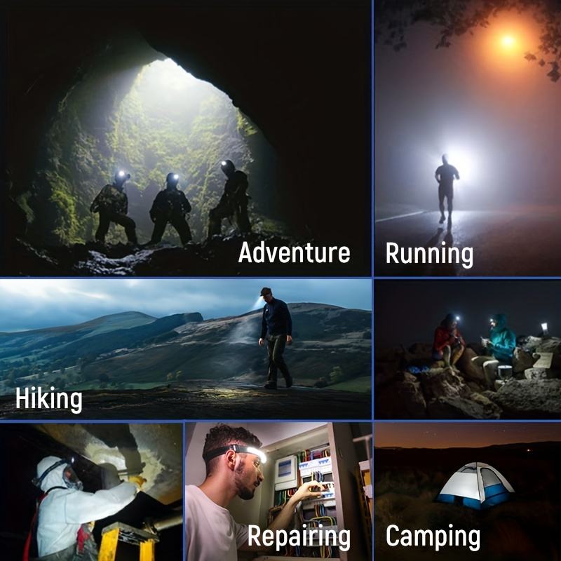 Powerful Waterproof LED Headlight for Outdoor Activities