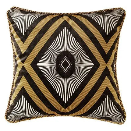 Luxury Yellow Pillowcase with Bee Pattern