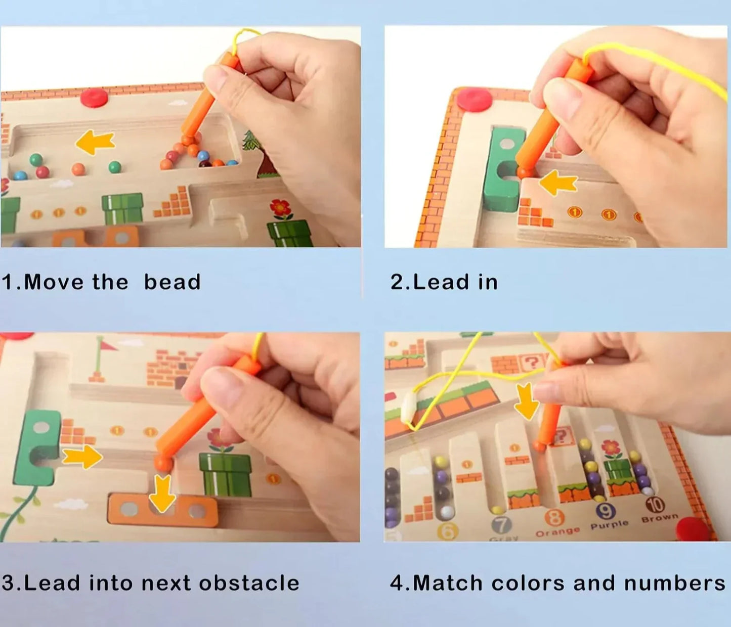 Educational Wooden Puzzle Toy