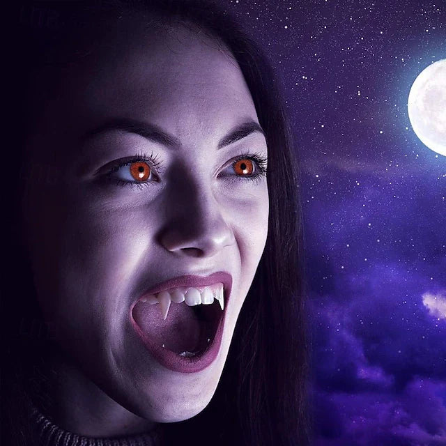 Scary Fake Vampire Fangs for Cosplay Costume Teeth