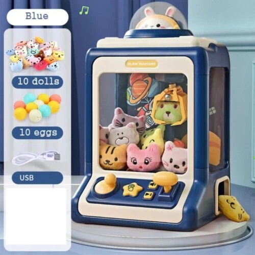 Small Arcade Style Claw Grabber Machine